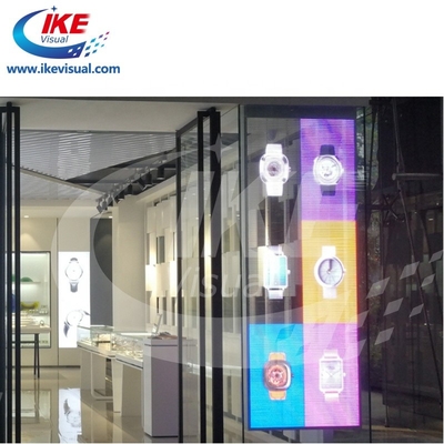 P3 Transparent LED Display 5000 Nis 500*1000mm Full Color LED Screen For Advertising