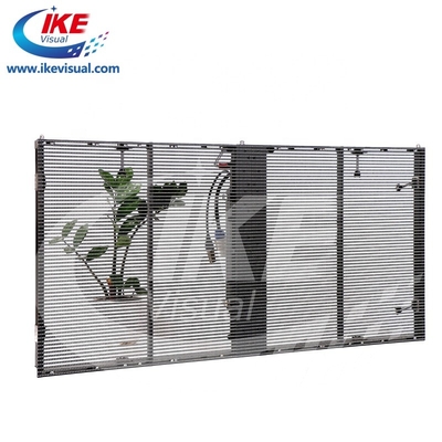 P3 Transparent LED Display 5000 Nis 500*1000mm Full Color LED Screen For Advertising