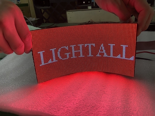 Bonne flexibilité Module LED doux avec angle de vision de luminosité courbé à 120o
